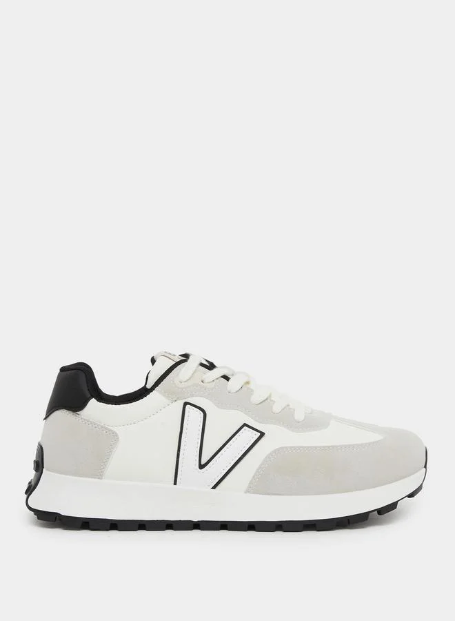 Styli Styli Platform Sole Court Lace Up Sneakers