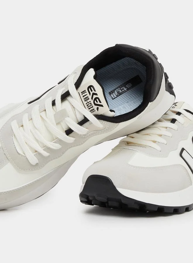 Styli Styli Platform Sole Court Lace Up Sneakers