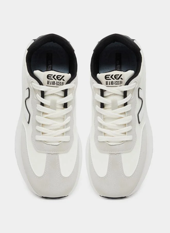 Styli Styli Platform Sole Court Lace Up Sneakers