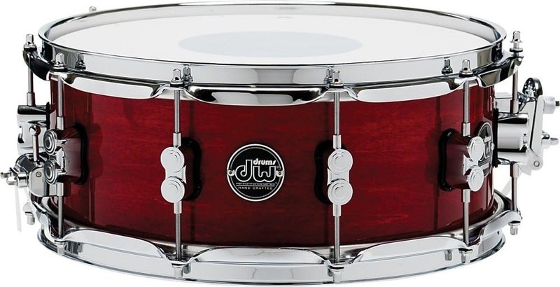 طبل سنير من سلسلة DW Performance 14 × 5.5 بوصة بتشطيب كرز داكن لامع