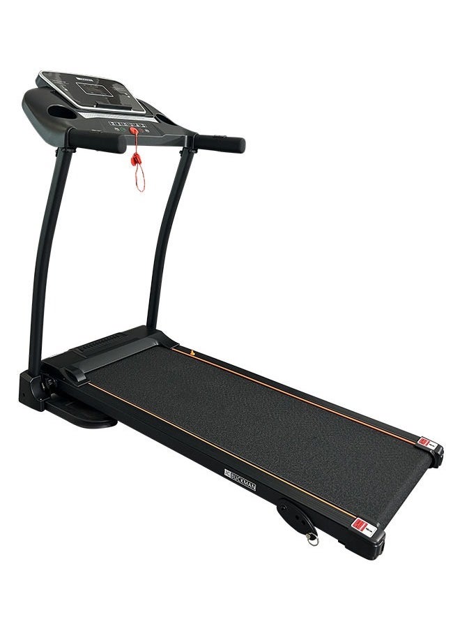 Buckman V-Jog Treadmill: Entry Level Home Treadmill, 2.0 Hp Motor, Foldable Treadmill For Home Use With Lcd, 3 Levels Incline, Low Impact Running Deck And 12 Preset Programs