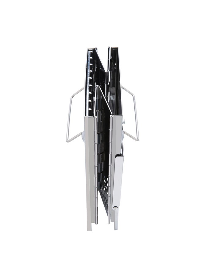 AL SANIDI Charcoal and Firewood Torch, Chef cooking stove burners, Silver, Size 21*21*27 Cm  - Image 4