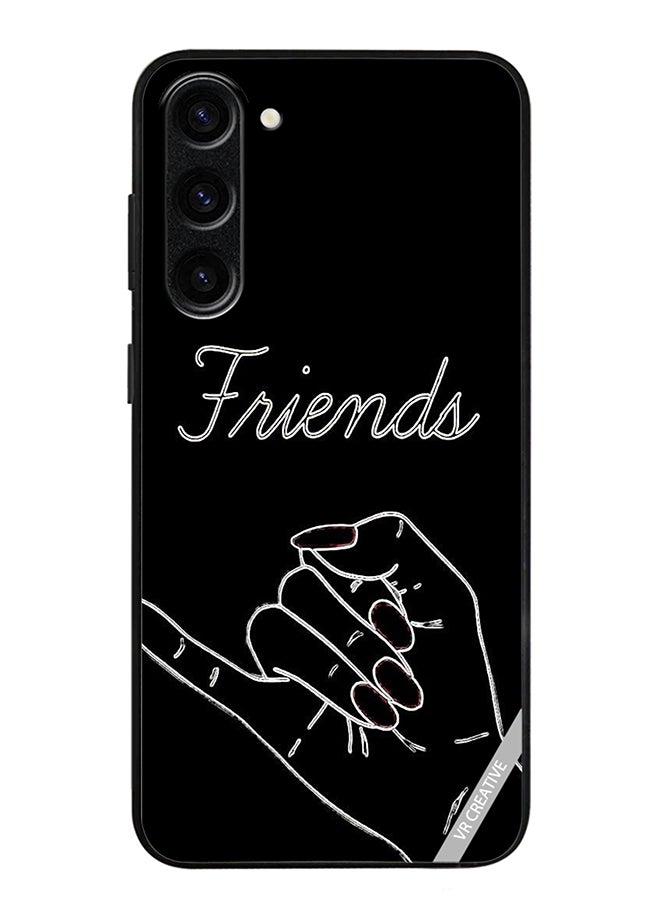 VR CREATIVE Protective Case Cover For Samsung Galaxy S24 Friend Design Multicolour - Image 1