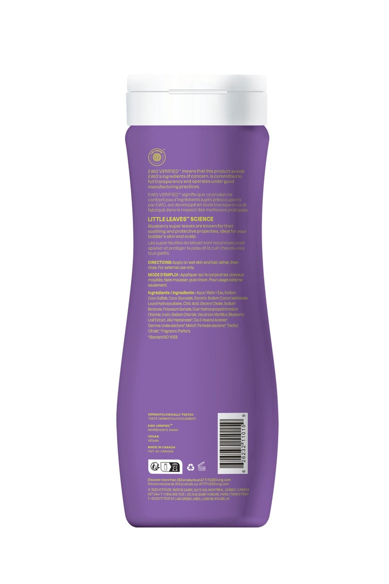 Attitude Little Leaves 2In1 Shampoo - Vanilla & Pear - Image 2