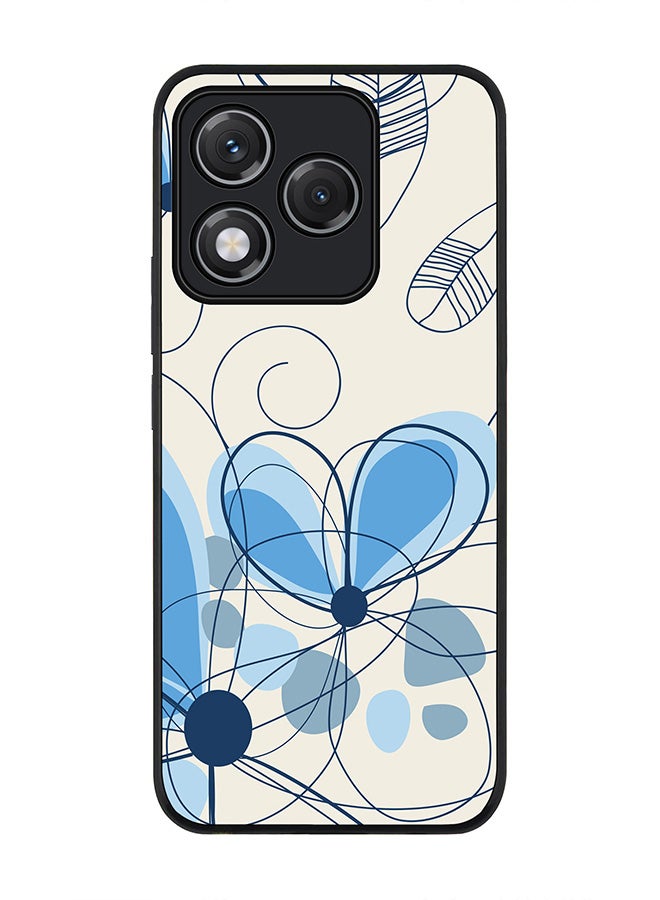 Stylizedd For Honor 400 Lite Case,Slim fit Camera Protection, Shockproof Thin Phone cover  - Daisy Lines