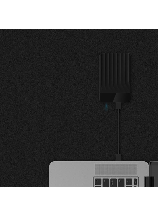 Portable Mobile Hard Disk Box External Shell HDD Mechanical 2.5 Inch-Color:Black - Image 4