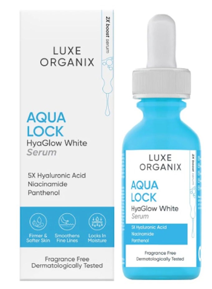 LUXE ORGANIX سيروم هيدرو بلامب أب أكوا لوك 30 مل - Image 1