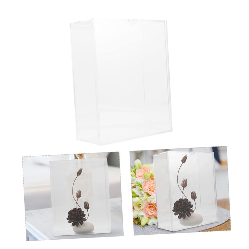 Transparent Acrylic Shadow Box Frame For Dried Flowers Wedding Memories Home Decor - Image 4