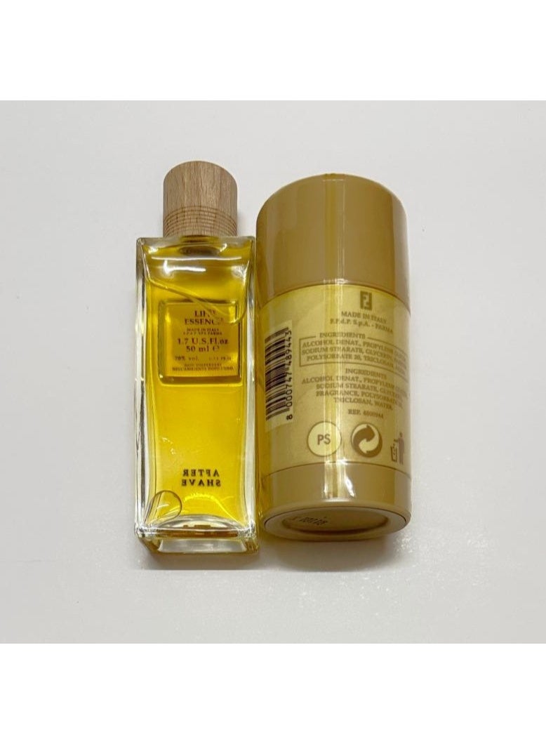 فيندي لايف إيسنس طقم هدية أو دو كولون أفتر شيف 50 مل + مزيل عرق ستيك 75 مل مجموعة أصلية - Image 3