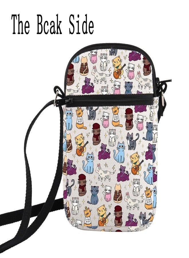 HOLLP Album Inspired Gift Cat Lover Crossbody Bag Singer Merchandise Gift Singer Inspired Small Sling Bag for Fans (Karma is Cat) - Image 4