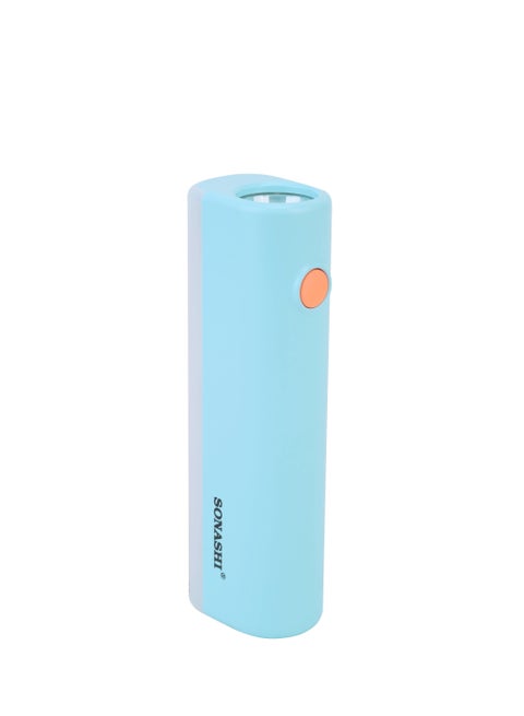 2 in 1 Rechargeable Emergency Lantern  Blue  Multifunctional Light with Charging Indicator And Rechargeable Battery  2 Sides Light with Long working time  Lighting SPLT-121N Blue