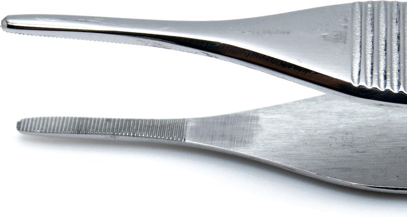 Premium Instruments New Dental Dressing Tweezer Adson Serrated Tip Forceps Surgical Plier Stainless Steel Instruments - Image 4