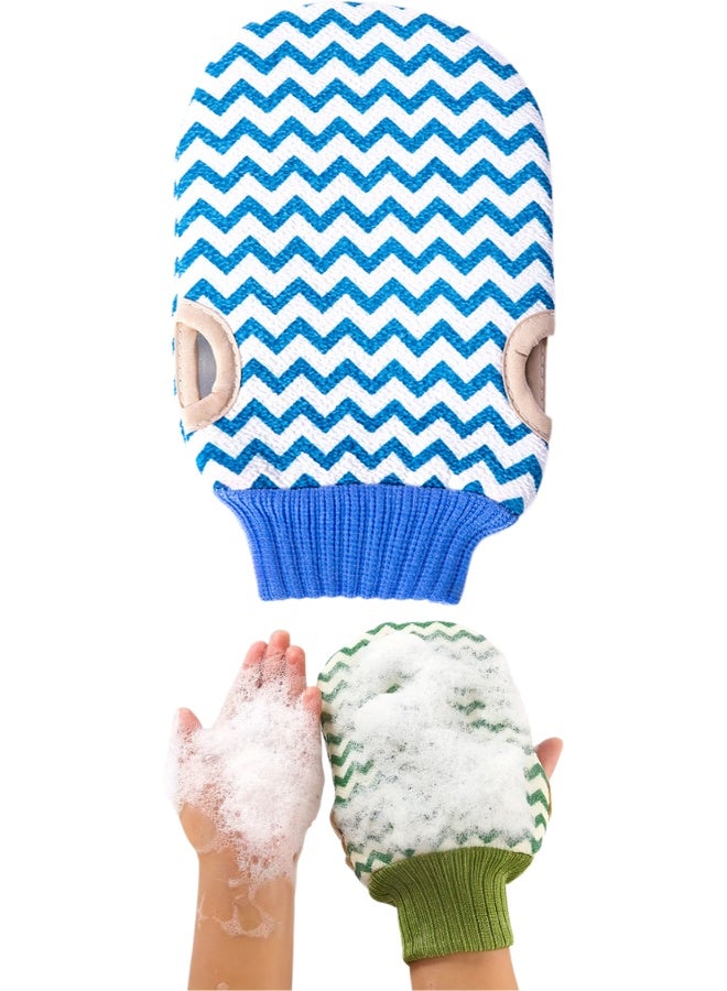 قفاز استحمام وتقشير الجسم للجنسين، قفاز تقشير البشرة الميتة، قفاز استحمام ناعم للوجه والجسم، قفاز توليد رغوة غني، قفاز مطاطي مرن مقاس واحد يناسب الجميع، قفاز تنظيف عميق للبشرة الجافة والخشنة، قفاز استرخاء وتدليك لتحفيز الدورة الدموية، قفاز استحمام متعدد الألوان، قفاز مقشر للنساء والرجال، قفاز مقاوم للانزلاق وسهل الاستخدام، قفاز جلدي ناعم وفعّال لإزالة الدهون والأوساخ - Image 1