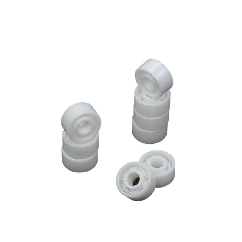 1Pcs 693 Full Ceramic Bearing ABEC-9 3X8X4 mm ZRO2 Zirconia Ceramic Bearing for Fishing Reel(686 CE 6X13X5) - Image 2