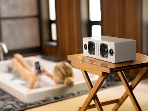 Audioengine All in One A2+ (B2) Portable Wireless Speaker - Audio with Lossless aptX Bluetooth and Analog Audio Input for Phone, Tablet, and Computers - Image 2