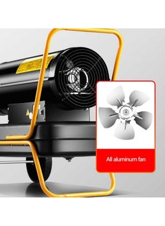 SP Industrial Diesel Heater Kerosene Space Heater, 70-500m² Heating Area, IPX4 Waterproof, For Garage Workshop Farm,70KW  - Image 2