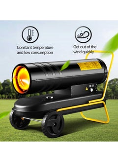 SP Industrial Diesel Heater Kerosene Space Heater, 70-500m² Heating Area, IPX4 Waterproof, For Garage Workshop Farm,70KW  - Image 4