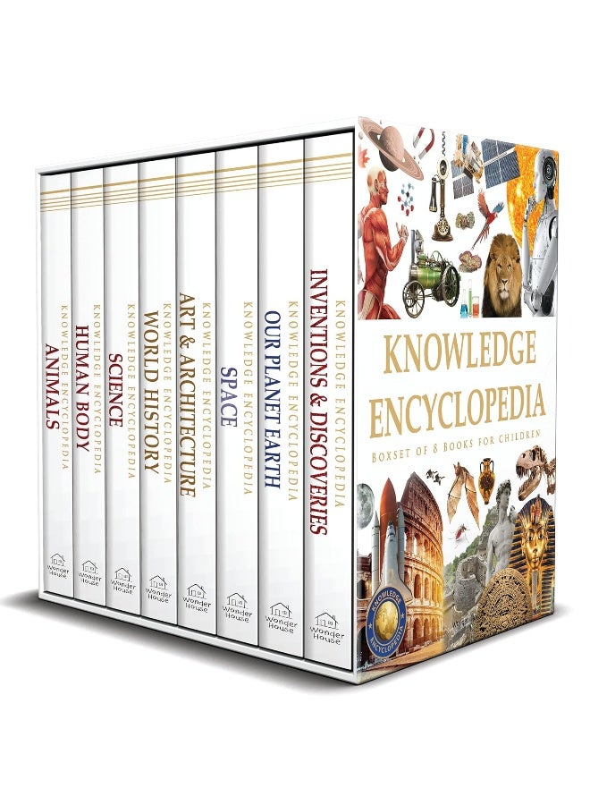 Knowledge Encyclopedia - Boxset of 8 Books for Children - Image 1