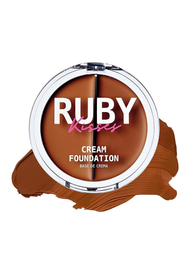 روبي كيسيز كريم أساس وخافي عيوب 3D Face Creator يدوم لمدة 12 ساعة، تغطية متوسطة إلى كاملة، غير دهني، مثالي للمكياج ولوحة الكونتور (المستوى 11) - Image 1