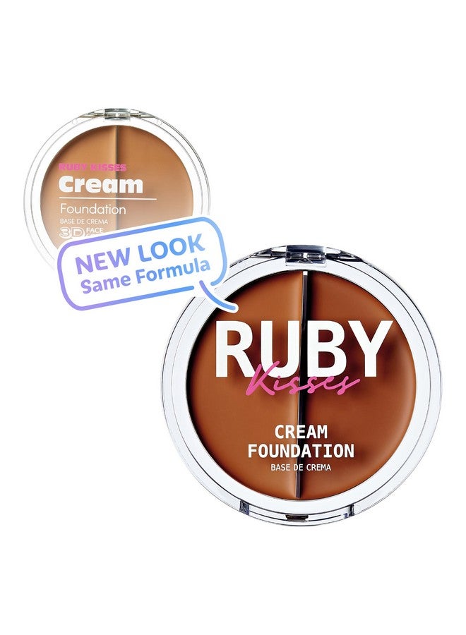 روبي كيسيز كريم أساس وخافي عيوب 3D Face Creator يدوم لمدة 12 ساعة، تغطية متوسطة إلى كاملة، غير دهني، مثالي للمكياج ولوحة الكونتور (المستوى 11) - Image 2
