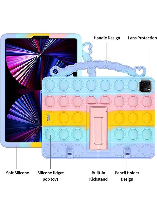 روك بو آي باد برو 11 بوصة ( 2022 / 2021 / 2020 / 2018 ) صدمات دفع سحب لعبة مع حامل القلم - Image 2
