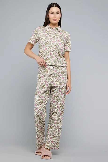 أر أند بي Printed Pyjama Set