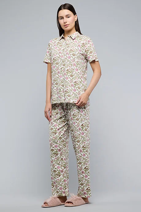 أر أند بي Printed Pyjama Set