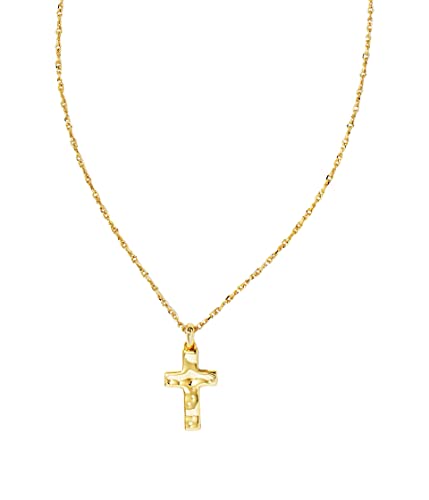Kendra Scott Cross Pendant Necklace for Women, Fashion Jewelry, Gold-Plated Over Brass - Image 3