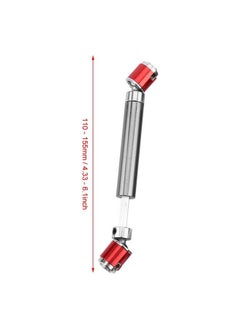 Dilwe Rc Car Drive Shaft 2 Pcs Metal Upgrade Universal Drive Shaft 110155Mm For Scx10 Cc01 D90 D110 Rc Crawler Accessory Part  - Image 5