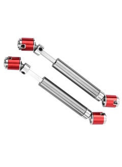 Dilwe Rc Car Drive Shaft 2 Pcs Metal Upgrade Universal Drive Shaft 110155Mm For Scx10 Cc01 D90 D110 Rc Crawler Accessory Part  - Image 2