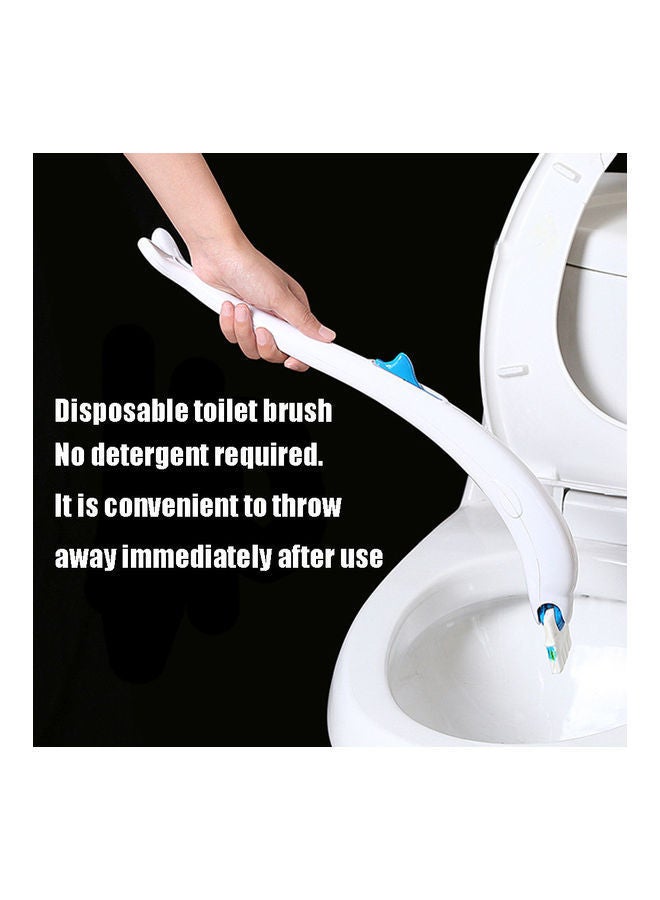 NIBEMINENT Replaceable Brush-Head Set With Cleaner Stick White - Image 2