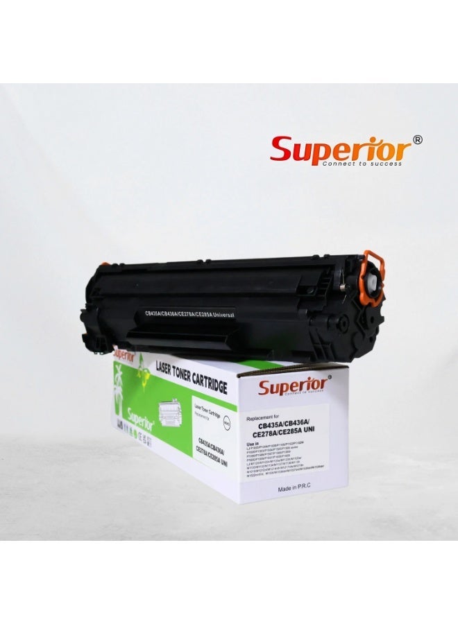 SOS Superior 85A Black Compatible Toner Cartridge with Chip – Replacement for HP LaserJet Pro P1102 / P1102w / 1214nfh / M1132 / M1212nf / M1217nfw / HotSpot M1218nfs and Canon MF3010 / i-SENSYS LBP6000 / 6020 Series - Image 3