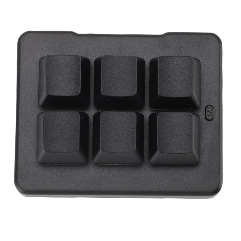 Macro Programmable 6 Key Gaming Keyboard Wireless 2.4G Bluetooth USB Wired 3 Modes Customized Blue Switch 6 Key Mechanical Keypad - Image 5
