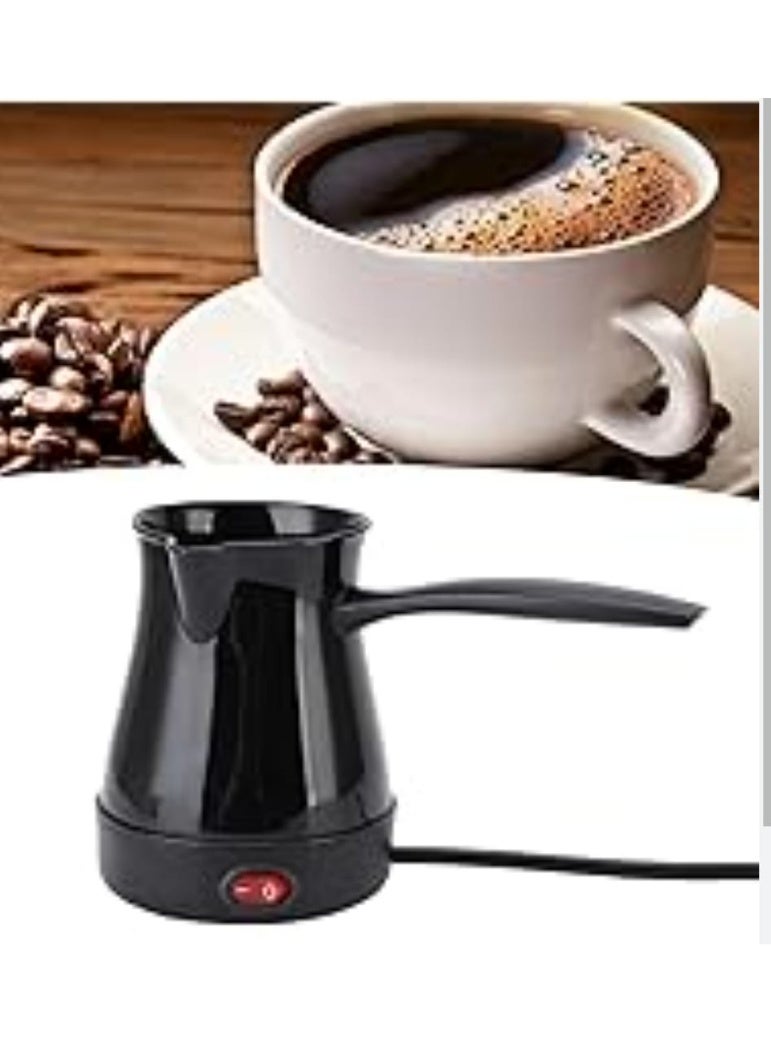 Electric Turkish Coffee Maker 300ml – Fast Brewing Coffee Pot with Safe Heating Base and Automatic On/Off Switch - Image 4