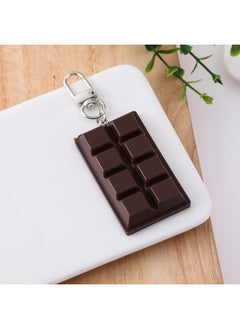 Generic Simulation Chocolate Model Valentine's Day Gift Decoration Chocolate Block Dessert Cake Display Window Photography Props-Color:Large Chocolate Block-pink (door Buckle)-Specifications:As Shown In The Picture Size  - Image 2