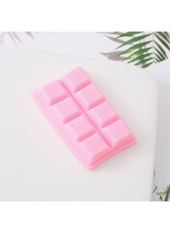 Generic Simulation Chocolate Model Valentine's Day Gift Decoration Chocolate Block Dessert Cake Display Window Photography Props-Color:Large Chocolate Block-pink (door Buckle)-Specifications:As Shown In The Picture Size  - Image 4