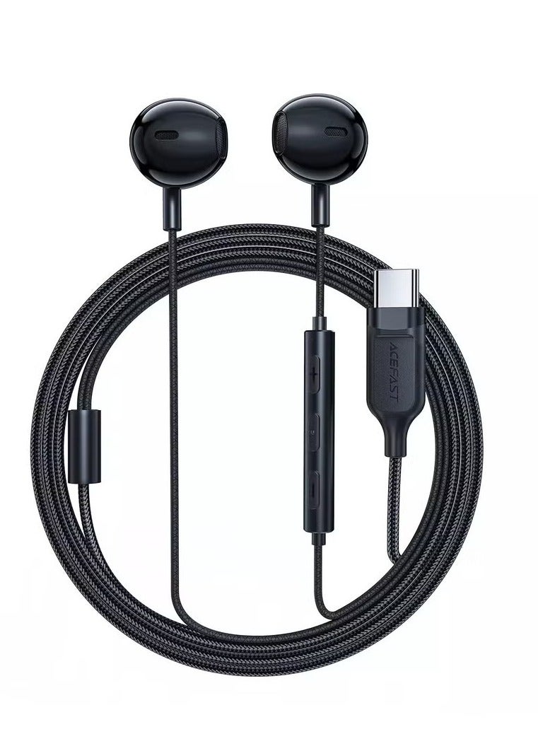 ACEFAST L2 1.2m USB-C Wired Earphone Clear Sound Headphone with Mic Control - Image 1