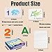 Winbar Alphabet Flash Cards Numbers and Alphabets Flash Cards Set Wooden Letters Number Blocks Sight Words Matching Game Toddler Preschool Learning Activities Toys for Preschool Kids Age 4 Year Over - Image 4
