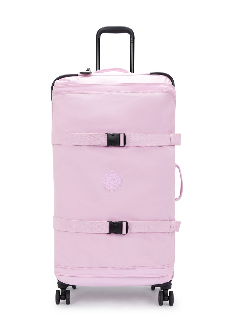 kipling Basic Plus Spontaneous Large 4-Wheeled Suitcase 78cm/30inches, 4.36kg, 101L, Blooming Pink  - Image 1