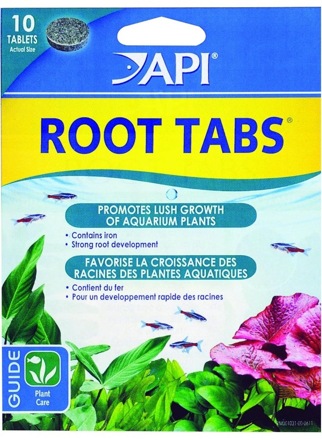 Api Root Tabs Aquarium Plant Fertilizer, 10-Count, Multicolor Multicolor - Image 1