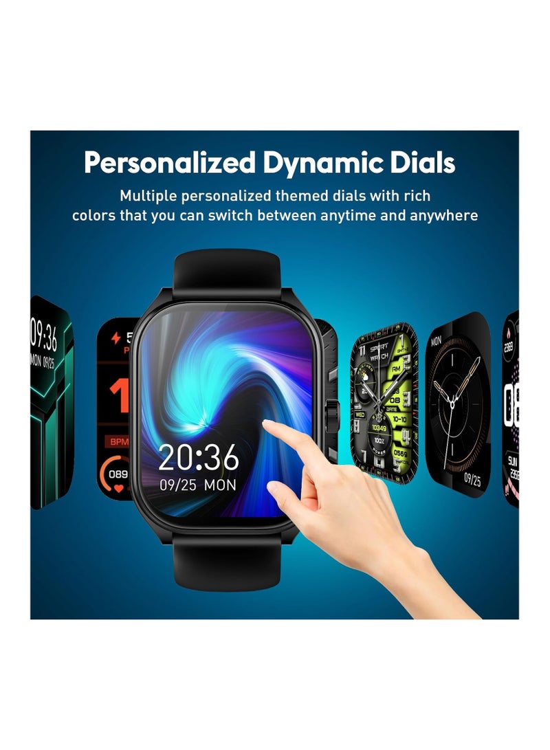 2.01 Inch Curved Screen Smart Watch HD Bluetooth Call Sport Fitness Tracker Waterproof Smartwatch For Men Women - Image 5