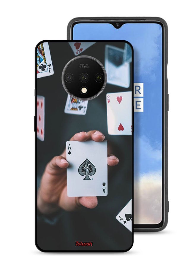 Tolwak OnePlus 7T Protective Case Cover Cards  - Image 1