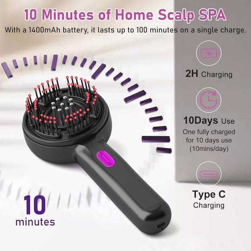 Electric Scalp Massager Brush Usb - Image 4