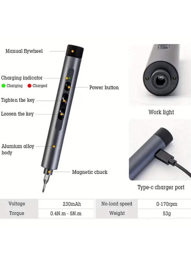 127 in 1 Electric Screwdriver Set 3 7V Rechargeable Wireless Repair Tools for Mobile Phone PC - Image 5