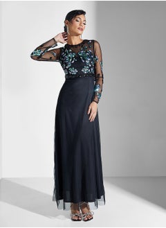Embellished Maxi Dress