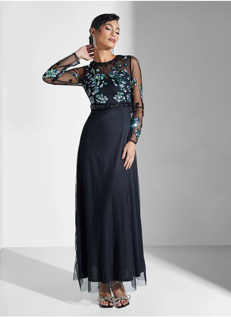 فروك اند فرل Embellished Maxi Dress