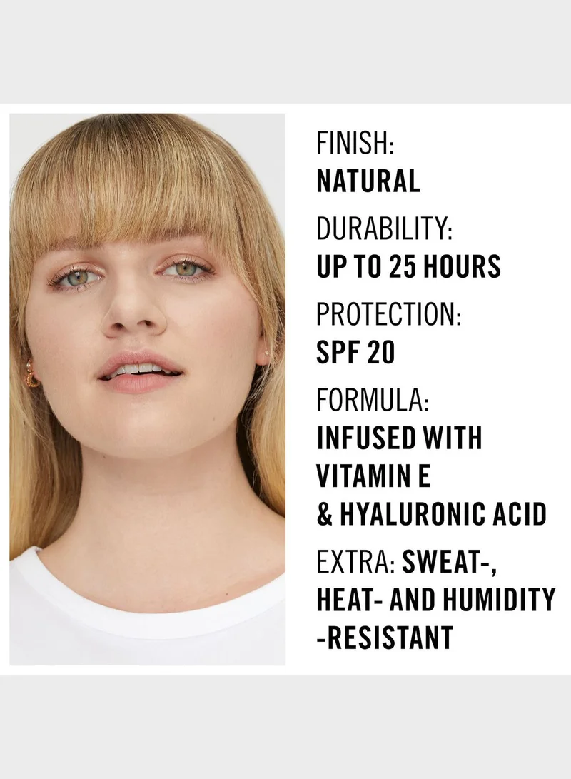 RIMMEL LONDON Rimmel Lasting Finish 25 Hour Foundation – 103 – True Ivory, 30ml