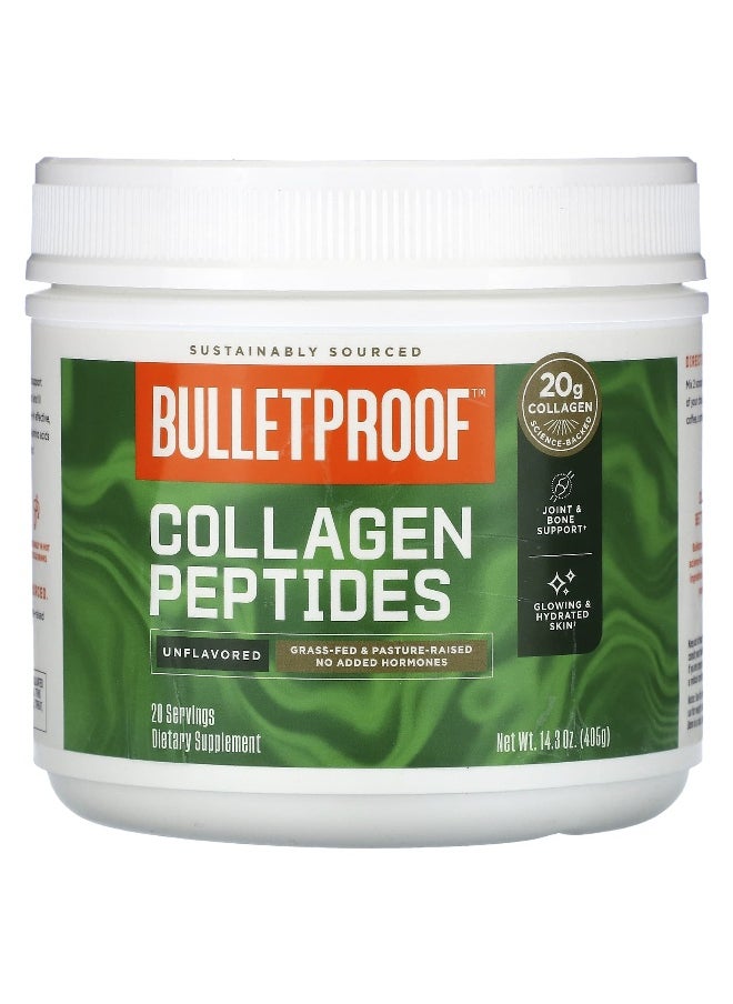 Bulletproof BulletProof, Collagen Peptides, Unflavored, 14.3 oz (405 g)  - Image 1