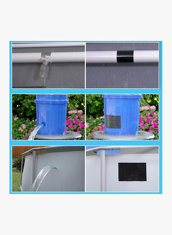 NIBEMINENT Waterproof Hose Pipe Repairing Sealing Magic Tape Black  - Image 4