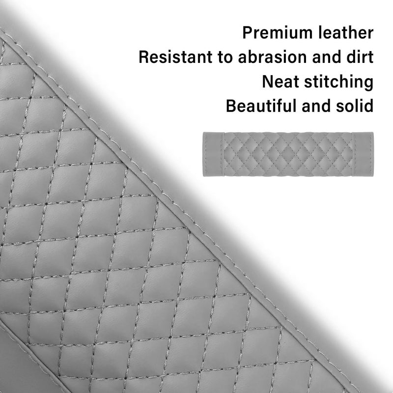 Carleef 2PCS Soft Leather Seat Belt Cover Pad - Image 5